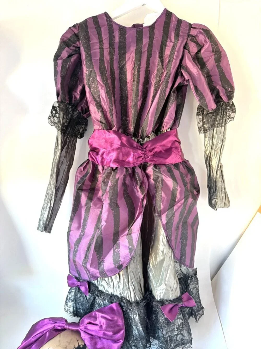 Creepy Doll Halloween Costume Scary Cosplay Set Child Size X-Large